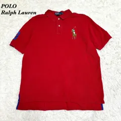 POLO by Ralph Lauren ポロシャツ ビッグポニー レッド XL