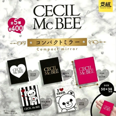 【単品販売】セシルマクビー CECIL McBEE コンパクトミラー  ガチャ
