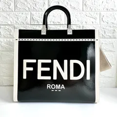 【FENDI】フェンディSUNSHINE MEDIUM サンシャインミディアム トートバッグ　ショルダーバッグ　ブラック　8BH386 ANT7 F0H9H