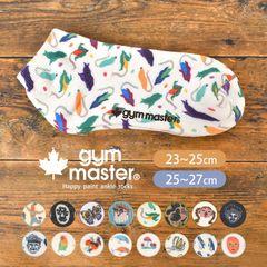 靴下 レディース メンズ gym master ジムマスター くるぶし丈 アンクル丈 スニーカーソックス おしゃれ かわいい 派手 おもしろ ユニーク 短い パイル地 ショート ソックス くつ下 くつした