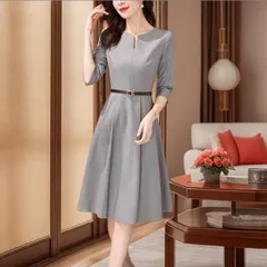 ワンピース レディース 春秋 スーツワンピース 七分袖 膝丈 Aライン 無地 フレア 春服 上品 通勤 フォーマル お呼ばれ デート 二次会 結婚式 エレガント OL セレモニースーツ オフィス 入学式 卒業式 OL 上品 ママコーデ weixz08