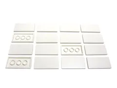 レゴ★未使用！２×４タイル１６点セット（白色）
