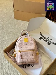 【今日WTO】MCM 2024 モデル ダブルストラップバッグ(MCM 2024 Model Double Strap Bag)-WTO輸入-MQD20
