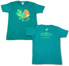 【中古】Tシャツ(男性アイドル) 柿原徹也 Tシャツ グリーン Sサイズ 「Kiramune Presents 柿原徹也 2nd Live “ダンディギ・ダン”」