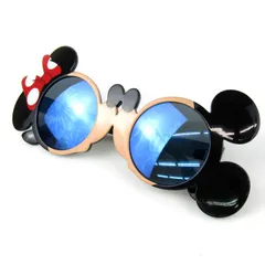 東京ディズニーリゾート サングラス ミッキー ミニー グッズ メガネ ブランド アイウェア レディース ブラック Disney 【中古】