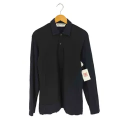 コムデギャルソンシャツ COMME des GARCONS SHIRT フランス製 バイカラー切替 ウールニットポロシャツ メンズ JPN：S のサムネイル