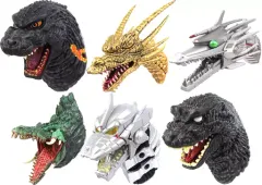 【中古】マグネット・磁石 全6種セット モンスターヘッドマグネット 「一番くじ ゴジラ 大怪獣列伝」 F賞