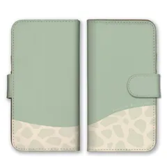 iPhone15plus ケース 手帳型 iPhone15 プラス スマホケース 携帯ケース 牛柄 ウシ柄 綺麗 キレイ きれい くすみカラー パステルカラー 淡色 おしゃれ カラー03