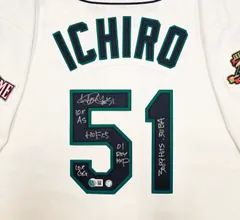 2025年最新】イチロー サイン ユニフォームの人気アイテム