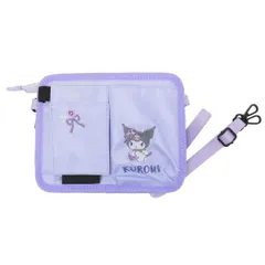 【メール便】クロミ ショルダー キャリーケースドリンクホルダー クロミのおでかけ サンリオ 丸眞 トラベルグッズ 旅行 キャラクター グッズ 