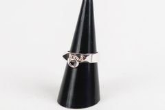 【美品】HERMES エルメス コリエドシアン シルバーリング 指輪 925 ブランドアクセサリー 52 12号 小物 雑貨【SU96】