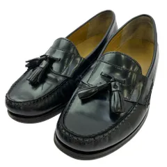 COLE HAAN コールハーン 3506 PINCH TASSEL ピンチ タッセル ローファー ブラック系 8 1/2【中古】