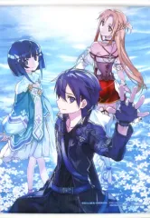 【中古】タペストリー [単品] キリト＆アスナ＆プレミア 描き下ろしA3タペストリー 「PS4/PS Vita ソフト ソードアート・オンライン -ホロウ・リアリゼーション- 電撃屋 スペシャルパック」 同梱特典
