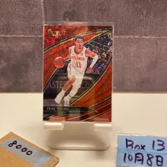 2019-20 Panini Select Trae Young 34/49 Atlanta Hawks Prizm カード