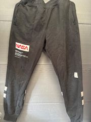 A BATHING APE × NASA コラボ スウェットパンツ Sサイズ ブラック　140cm