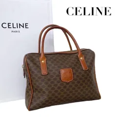 【価格交渉/質問大歓迎♪】希少　セリーヌ　ミニボストンバッグ　マカダム　トリオンフ　4422