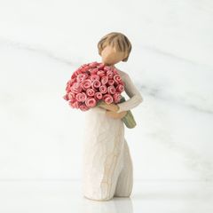 ウィローツリー彫像 Abundance - あふれる気持ち 14cm 少女 | おしゃれ 置物 彫刻 人形 インテリア スーザン･ローディ 正規輸入品