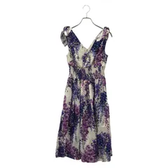 DOLCE＆GABBNA 花柄 切替 ワンピース L20634
