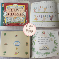 洋書 絵本 シャーロット・ヴォーク 【First Things First】ジャンクジャーナル素材 コラージュ