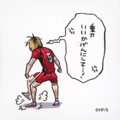 【中古】シール・ステッカー 孤爪研磨(重力) 「ハイキュー!! スクエアステッカーコレクション」