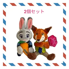 ディズニー ぬいぐるみチャーム 2点セット【ジュディ・ホップス＆ニック・ワイルド】ズートピア 東京ディズニーリゾート TDR