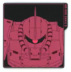 [중고] 머그컵·탕만 MS-06S 자쿠 II 고무 코스터 [이치 반 쿠지 기동 전사 건담 & 기동 전사 건담 SEED] G상