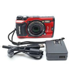 ≪美品≫ OLYMPUS Tough TG-5 ボディ レッド #20250601-1902