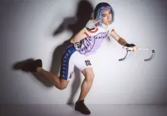 【中古】生写真(男性) 天羽尚吾(岸神小鞠)/横型・全身・背景白・キャラクターショット/舞台『弱虫ペダル』新インターハイ篇～制・限・解・除(リミットブレイカー)～ランダムブロマイド