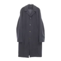 Acne Studios (アクネ ストゥディオズ) 15AW MARTEN PAW15 ステンカラー メルトンウールコート ネイビーのサムネイル