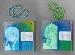 【中古】キーホルダー 赤尾リオン＆赤尾晶 ディスク風キーホルダーコレクション(2個セット) 「SAKAMOTO DAYS」 ジャンプショップ限定