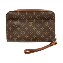 〇〇LOUIS VUITTON ルイヴィトン モノグラム オルセー セカンドバッグ  M51790 ブラウン