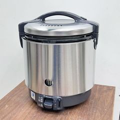 リンナイ 業務用ガス炊飯器 RR-S100GS 都市ガス 1升炊き 内釜フッ素仕様 ジャー機能なし タイマーなし 涼厨 2019年製 中古