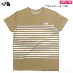 ザ・ノース・フェイス / SSパネルボーダーTee レディース クラシックカーキ［CK］ S