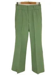 shikitari スラックス　L フレアパンツ STRIPE FLARE SLACKS【BLACK】 | SHIKITARI