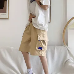 カーゴパンツ メンズ ハーフパンツ ハーフ丈 ショートパンツ パンツ ズボン ワークパンツ ボトムス カジュアル スポーツ おしゃれ メンズ服 メンズファッション 夏 サマー 夏服zhenghao30