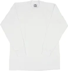 プロクラブ 長袖 ヘビーウェイト プレーン 無地 Tシャツ ホワイト ビッグサイズ