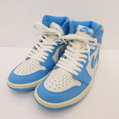 【姫路東店】 中古 NIKE | ナイキ スニーカー AIR JORDAN 1 HIGH OG UNC REIMAGINED DZ5485-402 ライトブルー 26.5cm 【126】
