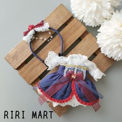オビツ11　カチューシャ+ドレス　ねんどろいどどーる　ワンピース