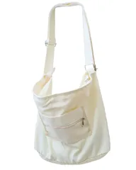 ニュースペーパーバッグ 新品 未使用 キャンバスコットン ポケット ユニセックス