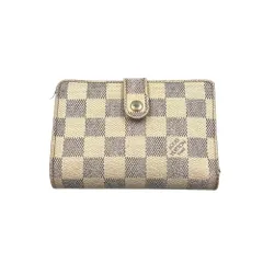 SS美品❣ 新型 ルイヴィトン ダミエ アズール ヴィエノワ がま口