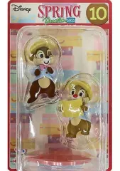 【中古】トレーディングフィギュア チップ＆デール フィギュア 「Happyくじ DISNEY SPRING VACATION 2022」 フィギュア賞