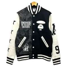 【美品・最安値】AAPE BY A BATHING APE スタジャン フーディ 楽天市場】A BATHING APE スタジャンの通販