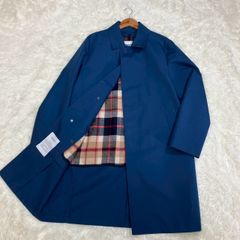 【極美品】マッキントッシュフィロソフィー 比翼 カシミヤ混 ステンカラーコート 美品✨ マッキントッシュフィロソフィー ステンカラーコート