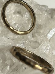 2000年代初期5K刻印GOLD RINGメンズピンキー11.5号オールド美品