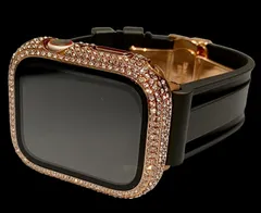 アップルウォッチバンド ラバーベルト Apple Watch 　キラキラ ケース カバー  メンズ レディース 38 40 41 42 44 45 46 49 SE1/2/3 Ultra1/2/3  10