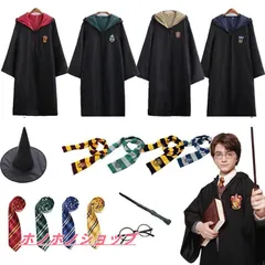 ハロウィン クリスマス コスプレ衣装 Harry Potter グリフィンドールハリーポッターローブ/レイブンクロー/ハッフルパフ/スリザリンハロウィン/仮装WSJ03