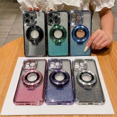 iPhone 15ケースと iPhone15Plusケース、スタンド付き、MagSafe充電対応、レンズ保護機能付き　当日発送可能　新品未使用　お得値段
