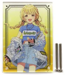 【中古】アクリルスタンド・アクリルパネル 藤田ことね 公式サイン＆メッセージパネル 「学園アイドルマスター DEBUT LIVE 初 TOUR」のサムネイル
