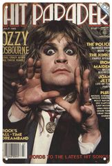 オジー・オズボーン Ozzy Osbourne メタルポスター ブリキ看板 24