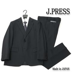 J.PRESS Essential Clothing スーツ 紺グレー AB5 - メルカリ